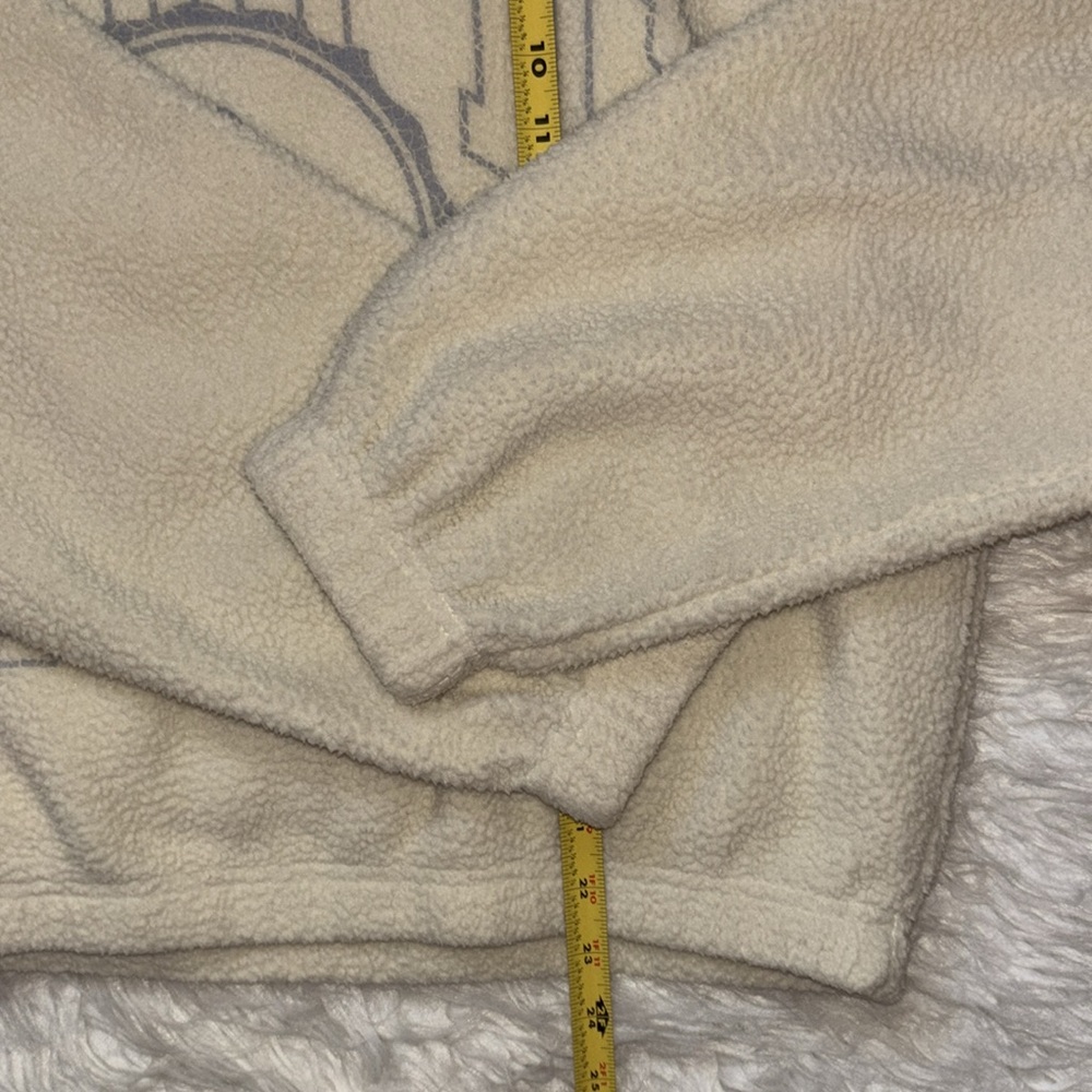 PacSun Pacific Sunwear Cropped Oversized Pullover Fleece, Size M - Picture 8 of 15